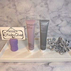 Living Proof Hair Beauty Set-Perfect Hair Day5-in-1Treatment&Repair Mask-2pc-NEW